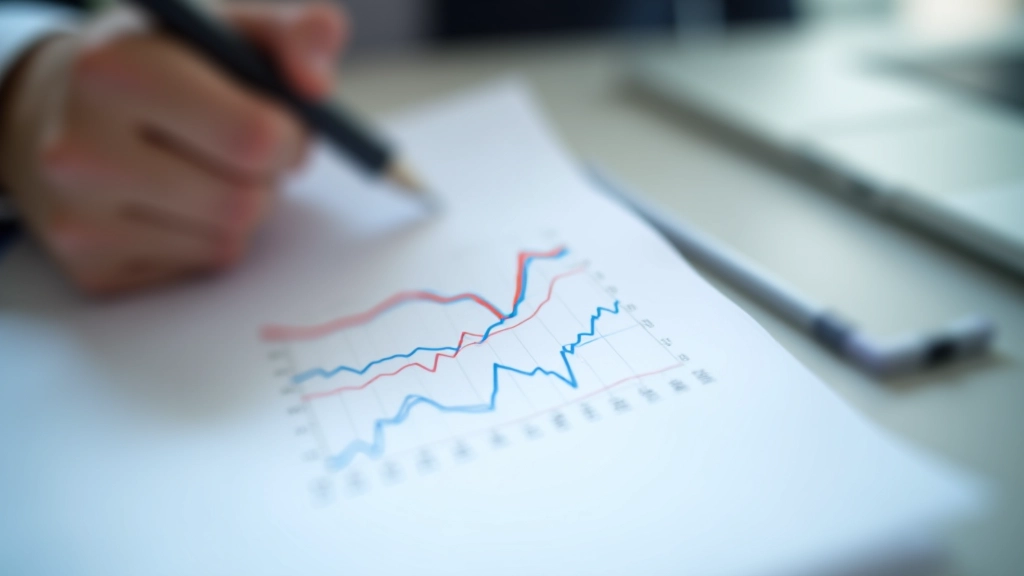 Graphique montrant l'évolution des taux de crédit immobilier au fil du temps avec courbes de taux fixe et variable