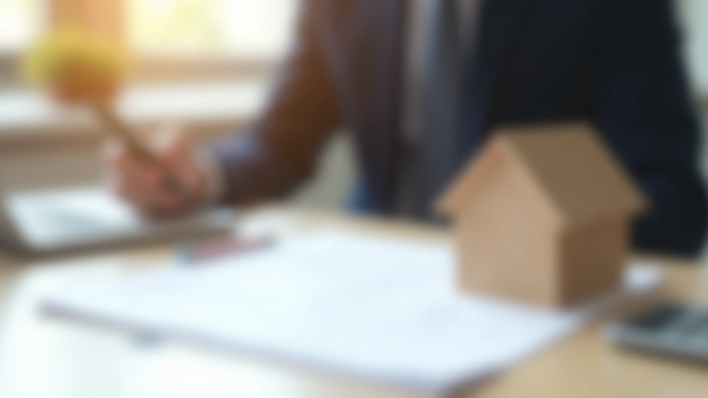 Document officiel PTZ avec stylo bleu et maison miniature pour symboliser le prêt à taux zéro